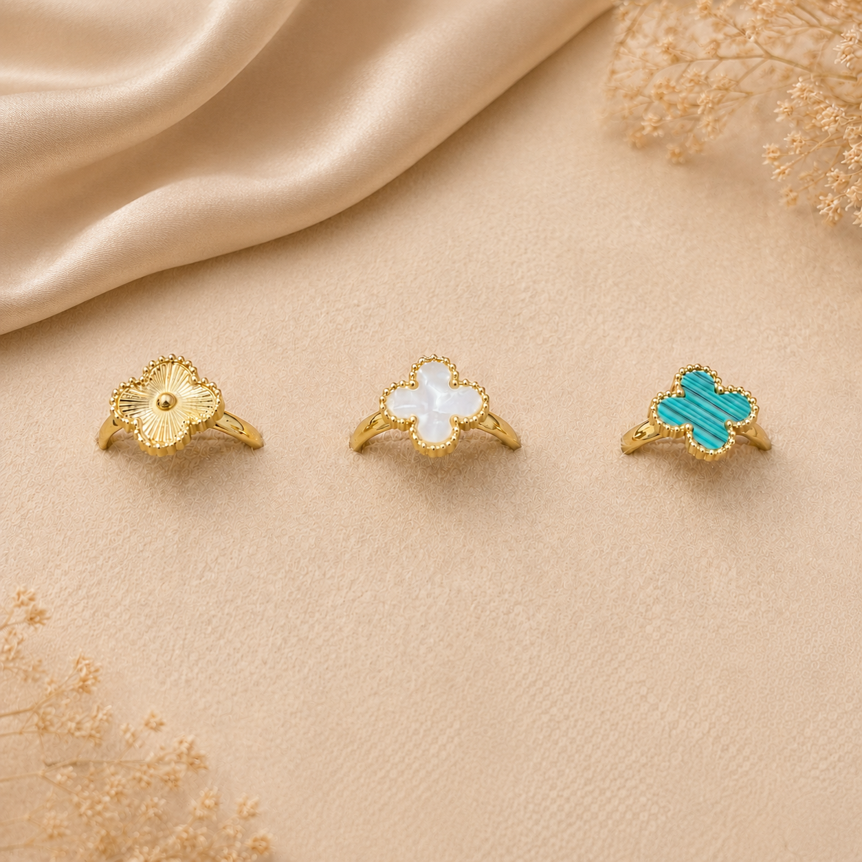 Clover Ring