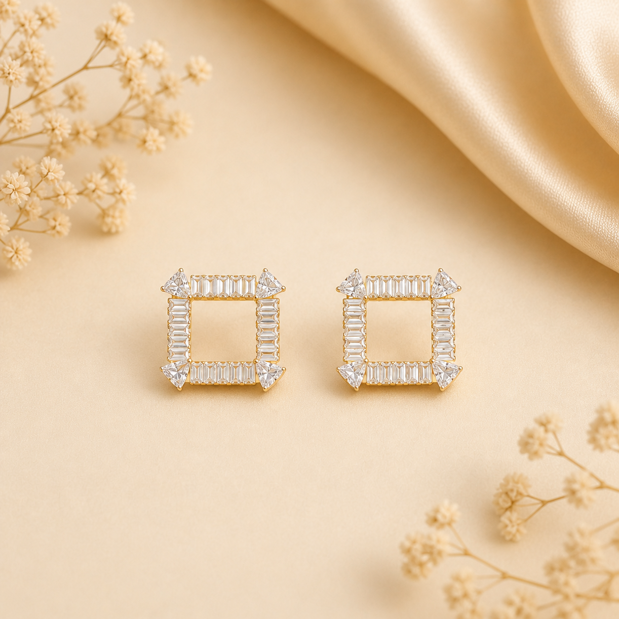 Zarconia Stone Earring
