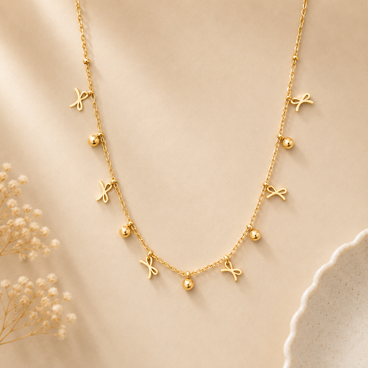 Celeste Bow Chain