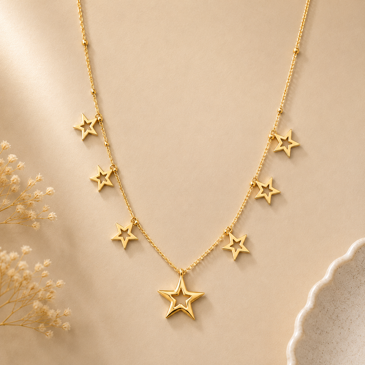 Starlit Charm Necklace