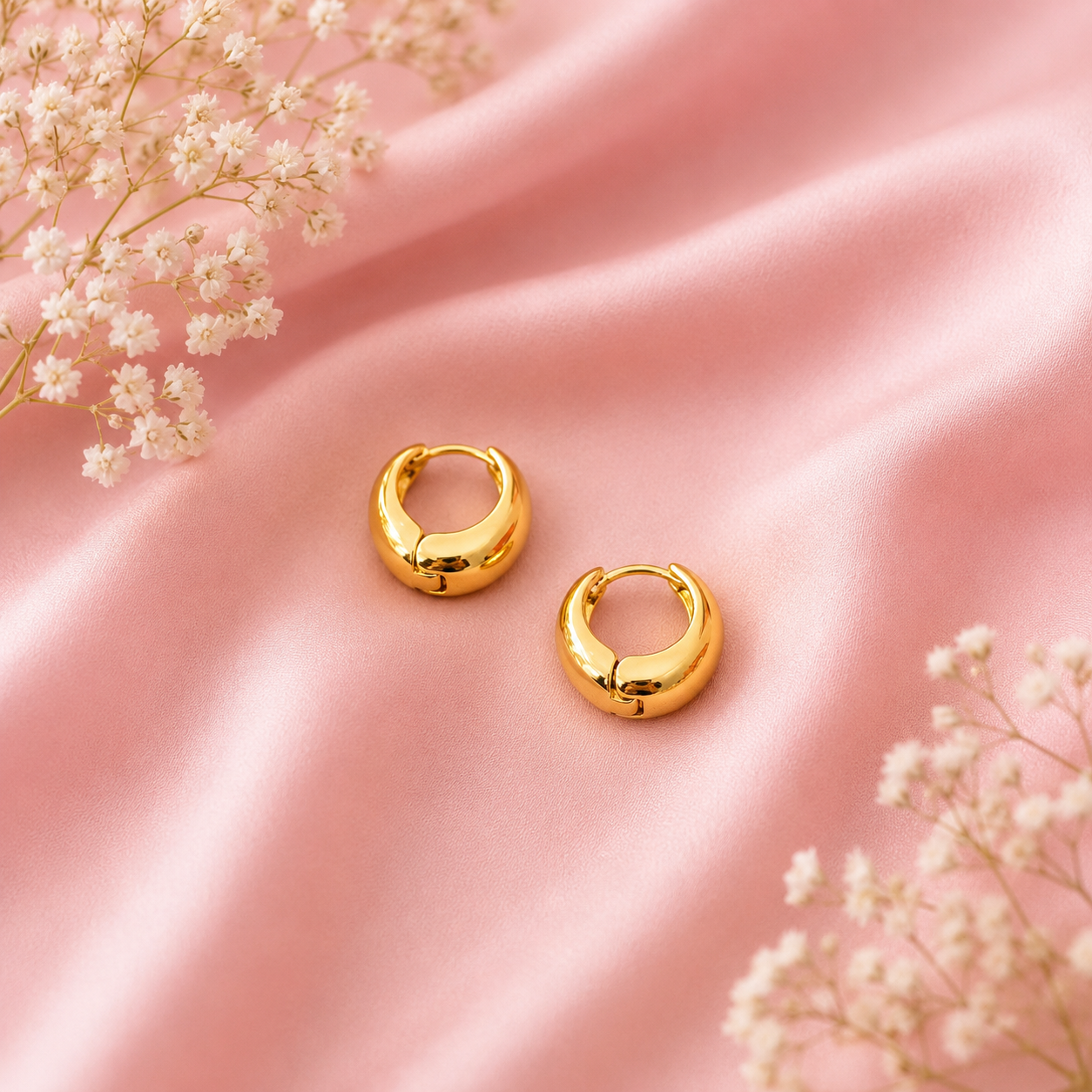 Soft Glam Hoops