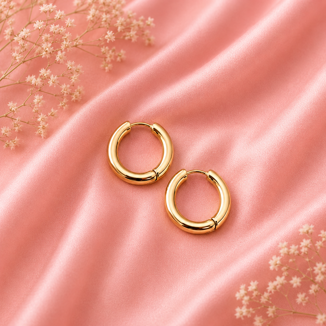 Round Glam Hoops